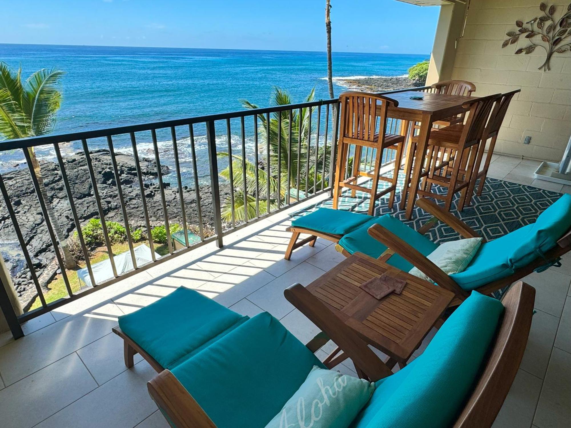 Oceanfront Luxury Condo Kailua-Kona Ngoại thất bức ảnh